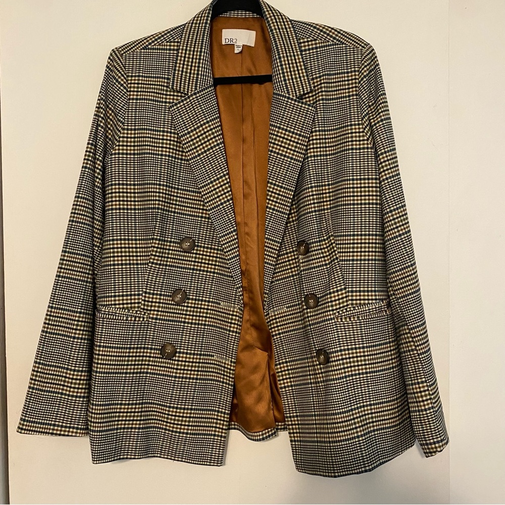 Plaid Blazer